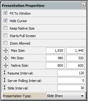 Presentation Properties
